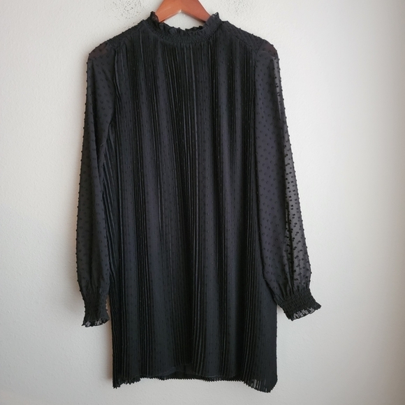 Sezane Armance Dress in Noir size 40 NWT - Picture 9 of 15